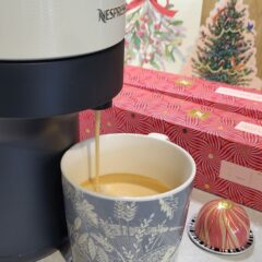 I tried Nespresso's Christmassy new Sweet Almond and Hibiscus coffee, and it was like sipping a marzipan-infused latte