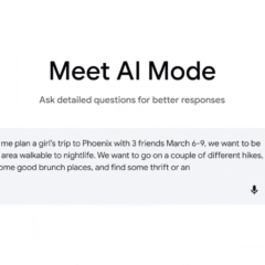 Google’s AI Mode can now help you visualize your travel plans