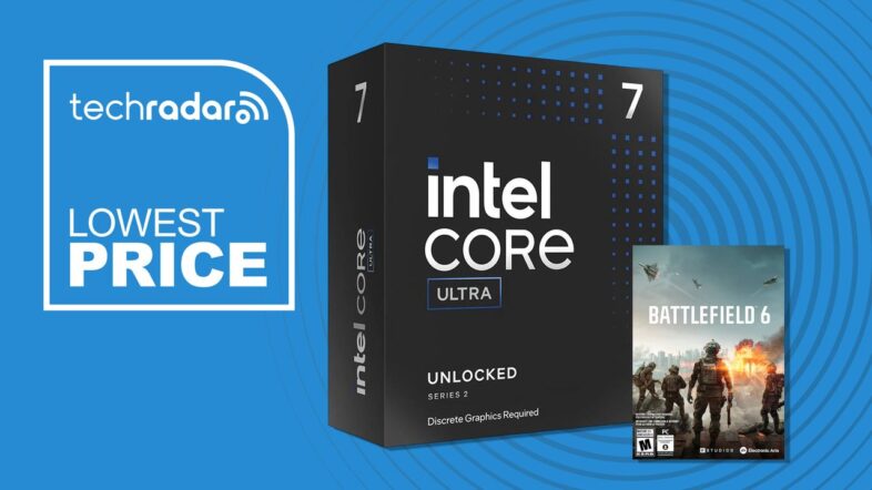 Newegg just made the Core Ultra 7 265K the fastest CPU under $300 - with a free Battlefield 6 game