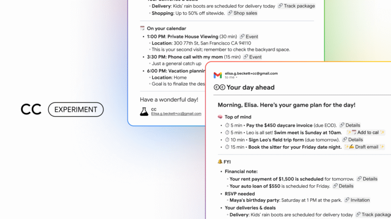 Google wants its AI assistant CC to replace your morning scroll