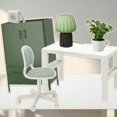 IKEA home office trends for 2026: freshen up your workspace with sage green and crisp white — from just $5