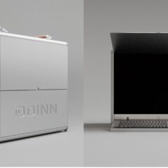 Odinn Omnia is the fastest portable PC you'll see in 2026 — it weighs 37kg, but hey, it has 4 Nvidia GPUs, 2 AMD CPUs, 1PB SSD storage, and a 24-inch 4K monitor
