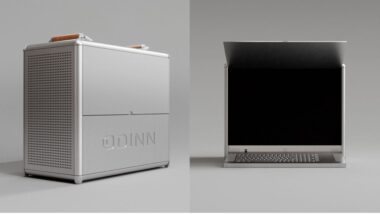 Odinn Omnia is the fastest portable PC you'll see in 2026 — it weighs 37kg, but hey, it has 4 Nvidia GPUs, 2 AMD CPUs, 1PB SSD storage, and a 24-inch 4K monitor
