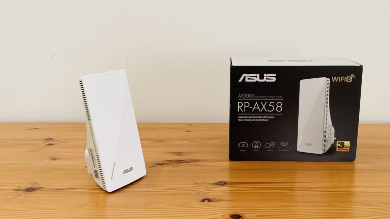 Asus RP-AX58: low-cost Wi-Fi 6 range extender for tackling Wi-Fi deadspots
