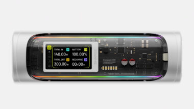 Sharge’s new power bank can charge two laptops while putting on a light show