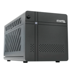 This is probably the most powerful external GPU enclosure around right now — Pluggable's TBT5-AI is the first to explicitly target local LLM and workstation GPU