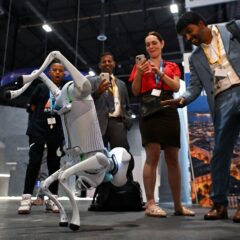 Robot Dogs, Teslas, and Rescue Helicopters: The UN AI Summit Was a Lot