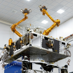 New US space robot with arms could one day 'close-combat' enemy satellites to mitigate space debris