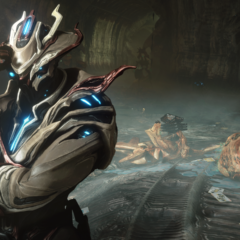 Gambling, noir detectives, and urinating robots: Warframe's long-awaited Tau update is unlike anything I could possibly have predicted