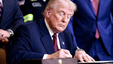 President Trump wants the US to carry out more than 1,000 space launches a year by 2030 — and speed up sending robots and humans to Mars