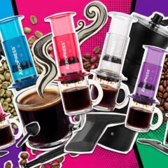 Colourful AeroPress coffee makers are going cheap right now — with up to 20% off every shade from cheery pink to moody blue