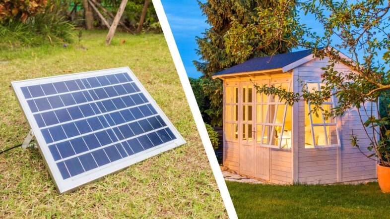 How to give your shed a DIY upgrade this autumn with an off-grid solar power station — for lights, heaters, tools and much more