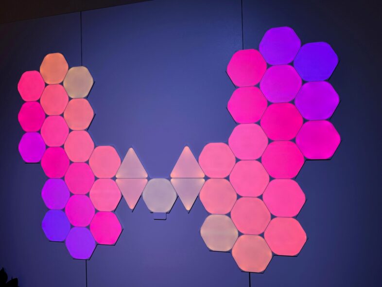 Philips Hue adds Nanoleaf’s light panels to its ecosystem with a $40 module