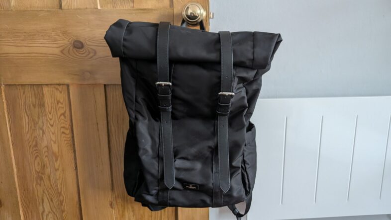 Harber's stylish new backpack is the perfect accessory for conference season, and I can't wait to show it off
