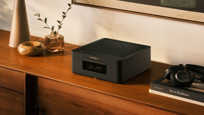 This elite mini hi-fi hub is perfect for limited shelf-space and smaller homes, but compact does not mean cheap