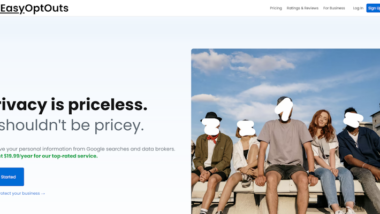 EasyOptOuts data removal service review
